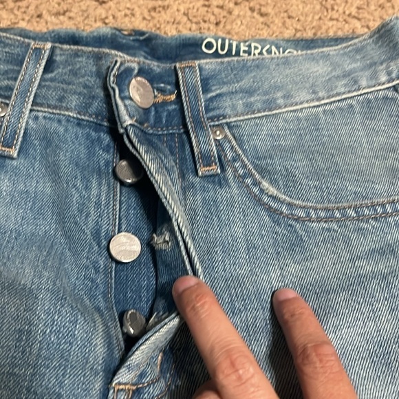 OUTERKNOWN S.E.A. The Fillmore Boyfriend Crop Jean 24 - Picture 4 of 7